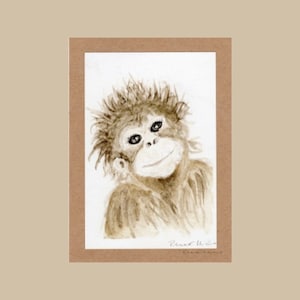 Monkey Card