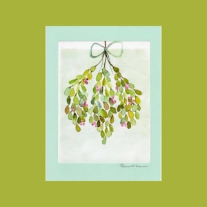 Mistletoe Card