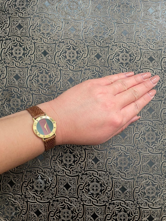 Gucci Vintage 3000L Gold Plated Stainless Steel Watch 1990 s Swiss New Battery Glass and Strap Etsy Canada