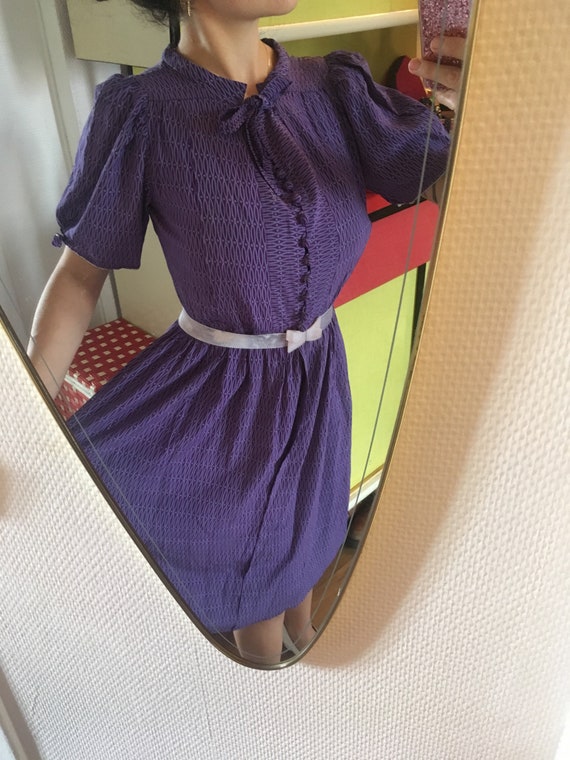 1940 silk dress