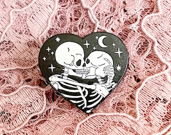 Skeleton Pin | Skystriker | Lapel pin | Pin | Pin | Love motif | MONOMOTTE