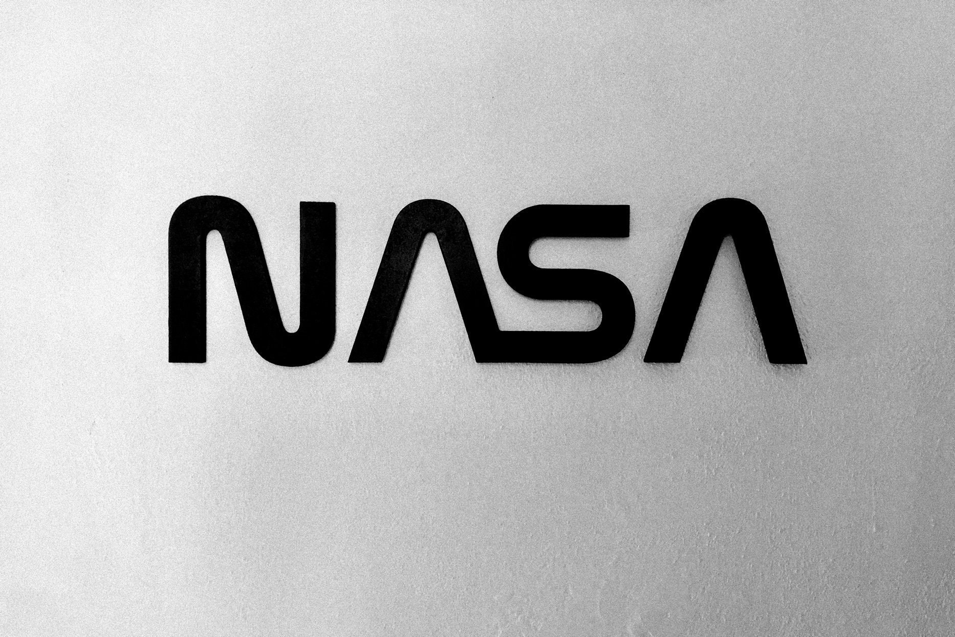 Nasa Lettering NASA Logo Made of Wood | Wandeko | Retro Lettering | Wooden Sign ...