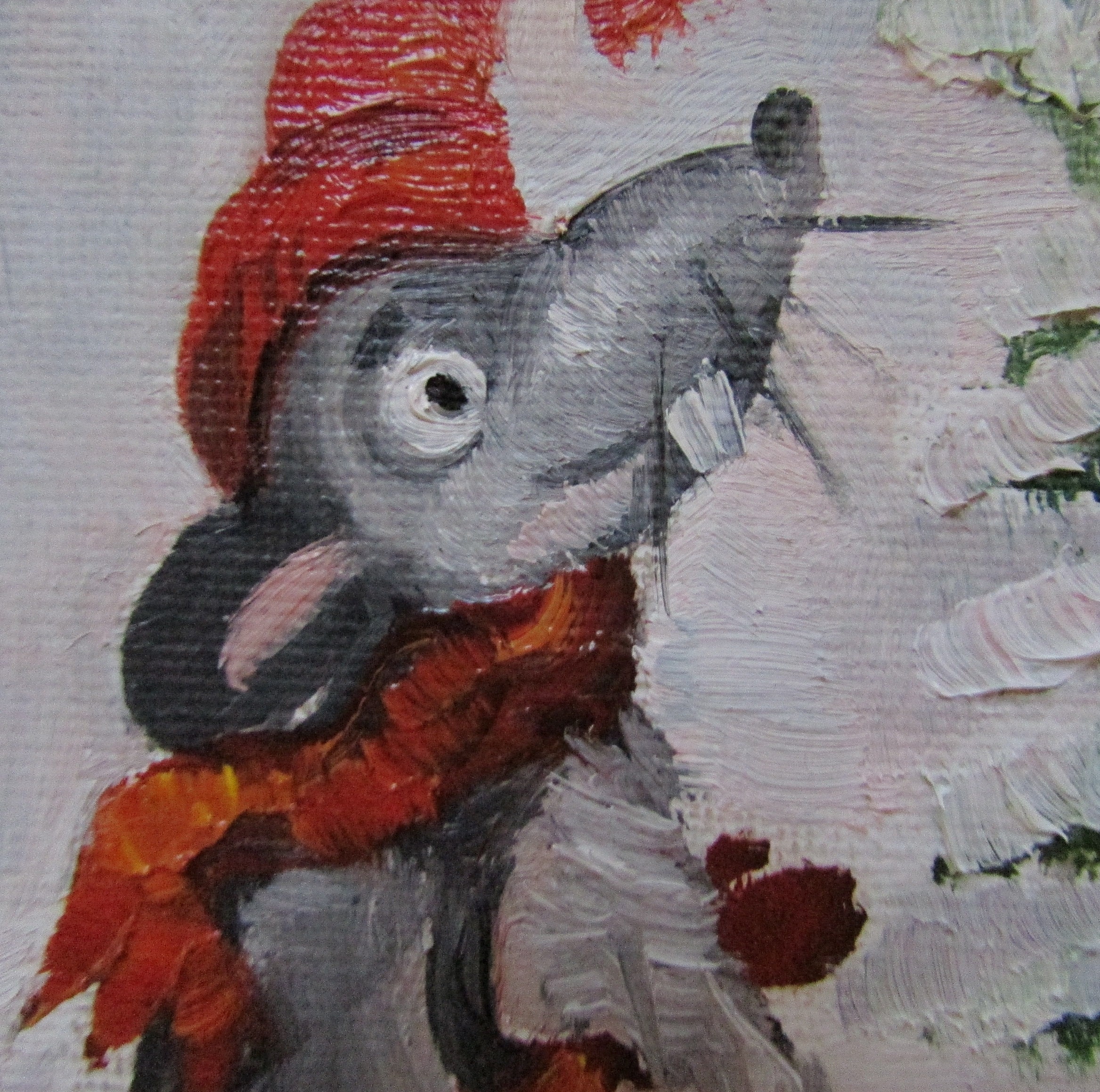 Pet rat portrait Colorful oil art Small oil painting Etsy