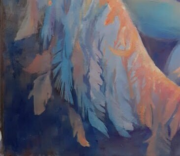 Angel Art Naked Women Wings Art Nude Oil Painting Ukraine Art Erotic