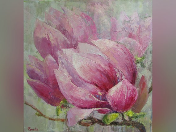 Minimalist online magnolia etsy