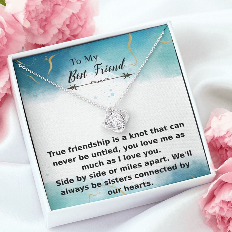 Galentines day necklace for Best friend Bff gift