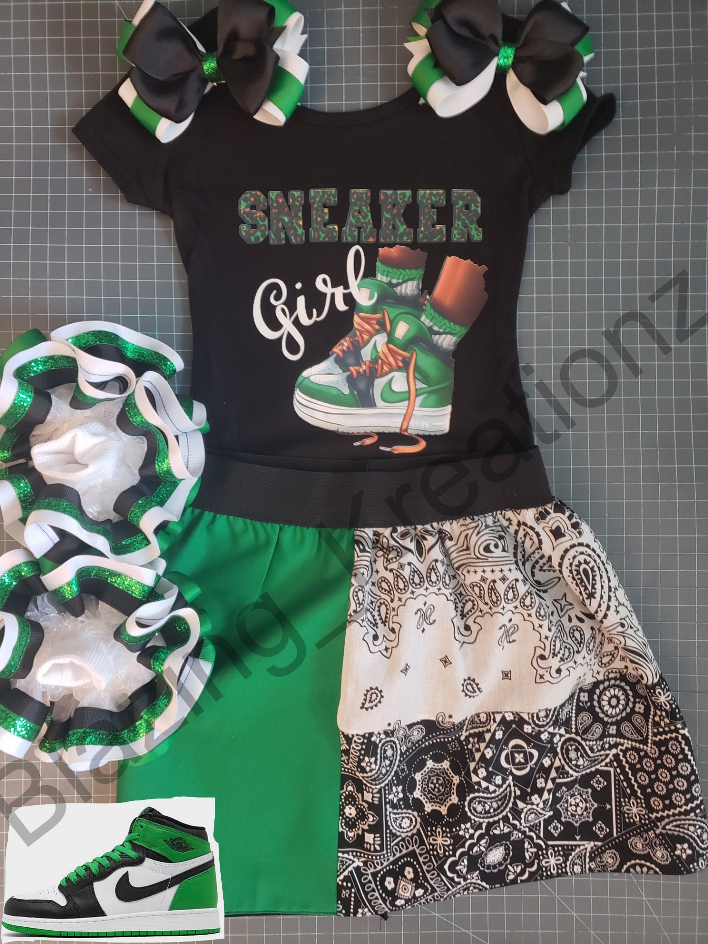 Custom Bandana Skirt Set - Etsy