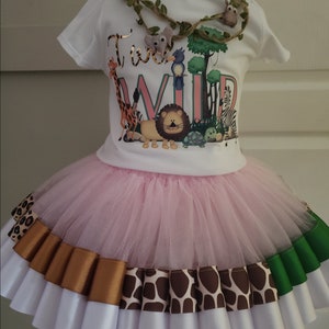 Set tutù per compleanno Wild Side