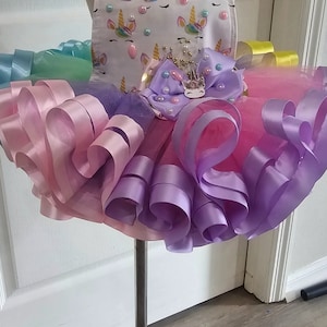 Eenhoorn overall tutu-set (lees beschrijving)