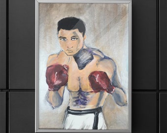 The Champ Digital Print Instant Download Wall Art Prints Unique Art- Boxer - Muhammad Ali
