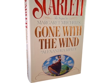 Vintage 1991 1st Print 1st Edition Scarlett/Margaret Mitchell Novel/Gone With The Wind Sequel