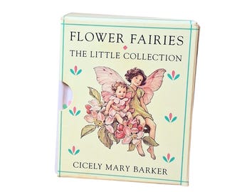 Flower Fairies The Little Collection/Cicely Mary Baker/1994 Mini Book Collection/Vintage Flower Fairies Book/Hard Back Mini Books