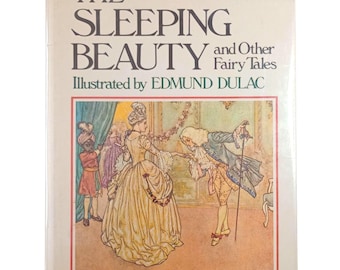 Sleeping Beauty Vintage Hardback Book/1st Print 1st Edition 1978/With D.J./Beautifully Illustrated