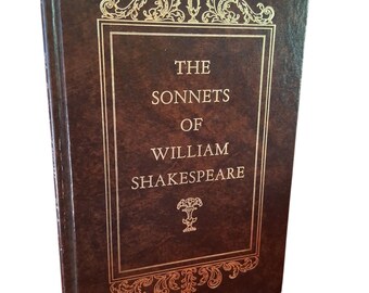 The Sonnets Of William Shakespeare/Vintage 1961 1st Print/1st Edition