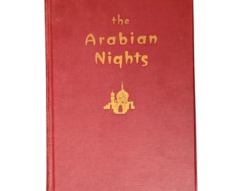 Las mil y una noches/1946 Primera edición impresa/Libro de tapa dura