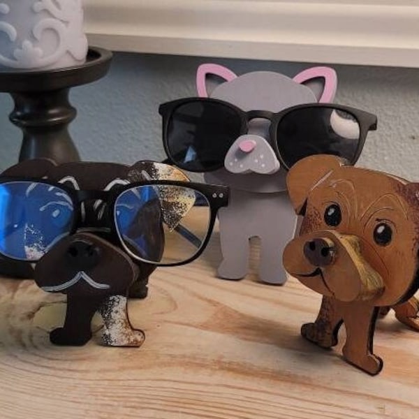 Eyeglasses holder Dog glasses holder any breed, gifts