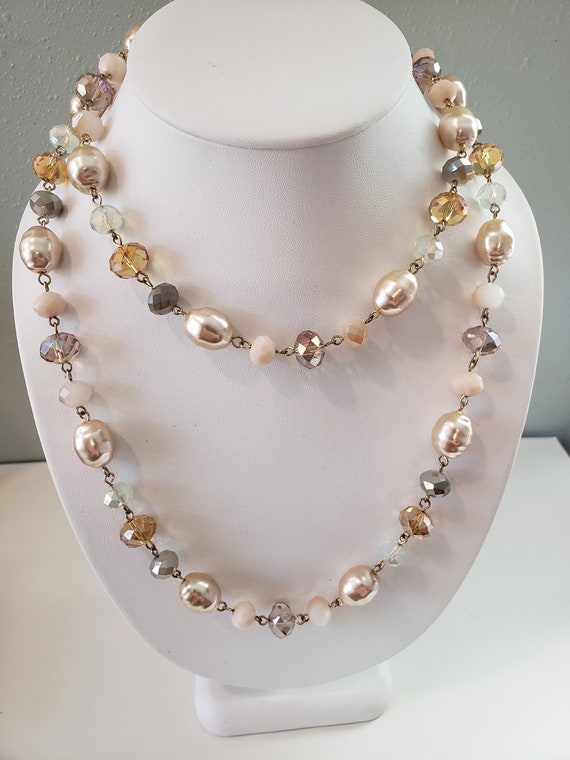 Charter Club Gold-Tone Colored Imitation Pearl 60