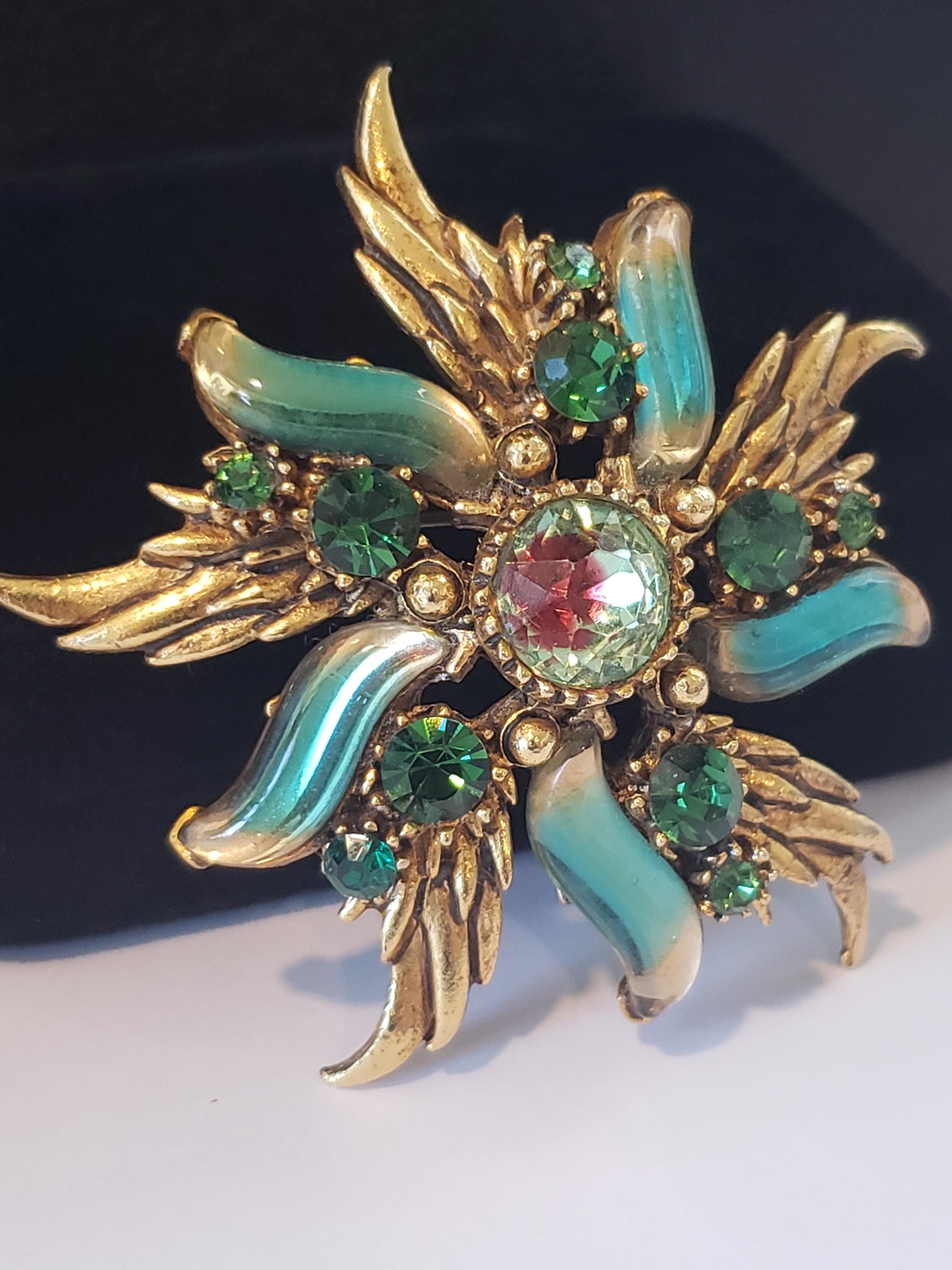 Florenza Brooch - Etsy
