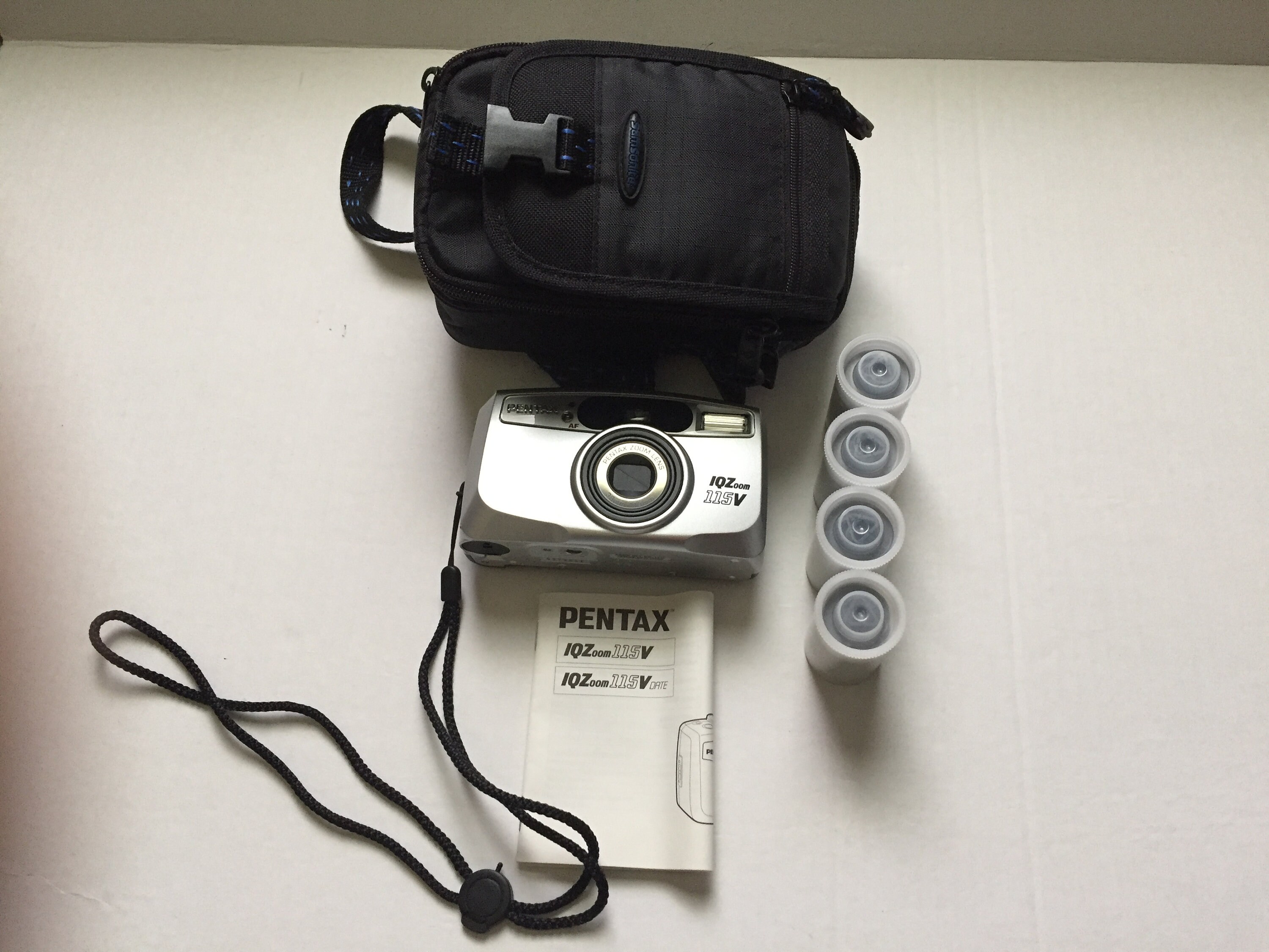 Vintage Pentax IQ Zoom 115V film camera Etsy