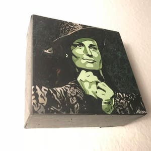 Adorable Elphaba 4X4 Cube image 2