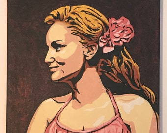 Original “Glinda” Painting on Canvas