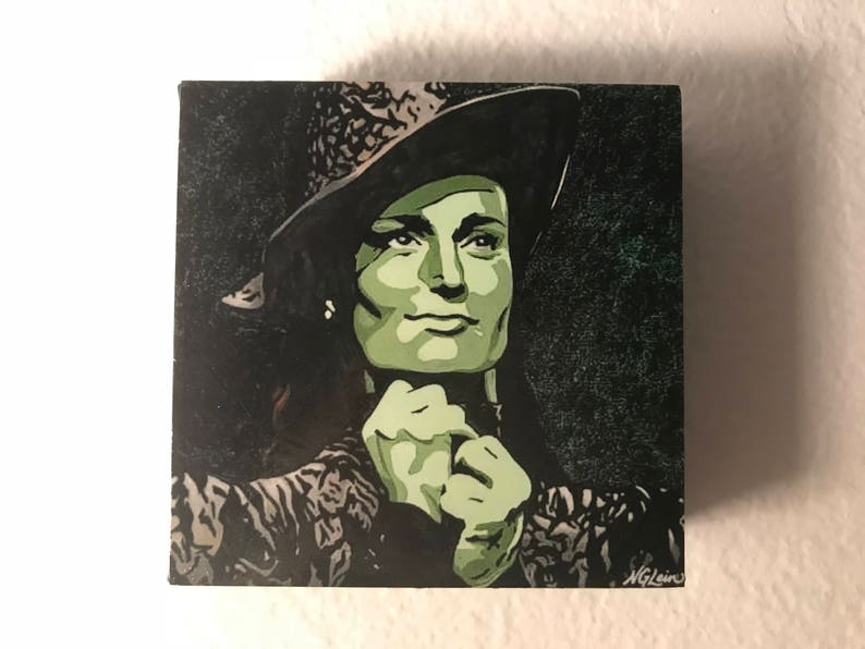 Adorable Elphaba 4X4 Cube image 1