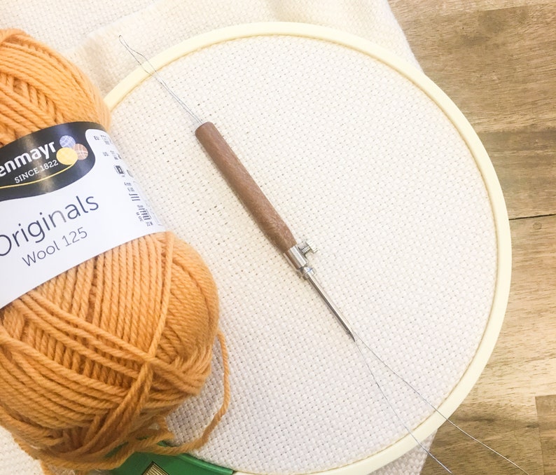 Lavor Punch Needle Rug Hooking Punch Needle fine yarn Etsy