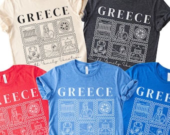 Personalized Family Vacation 2026 T-Shirt, Custom Greece Family Matching Shirts, Group Family Trip Shirts, Matching Friends Tee, Trip Tee