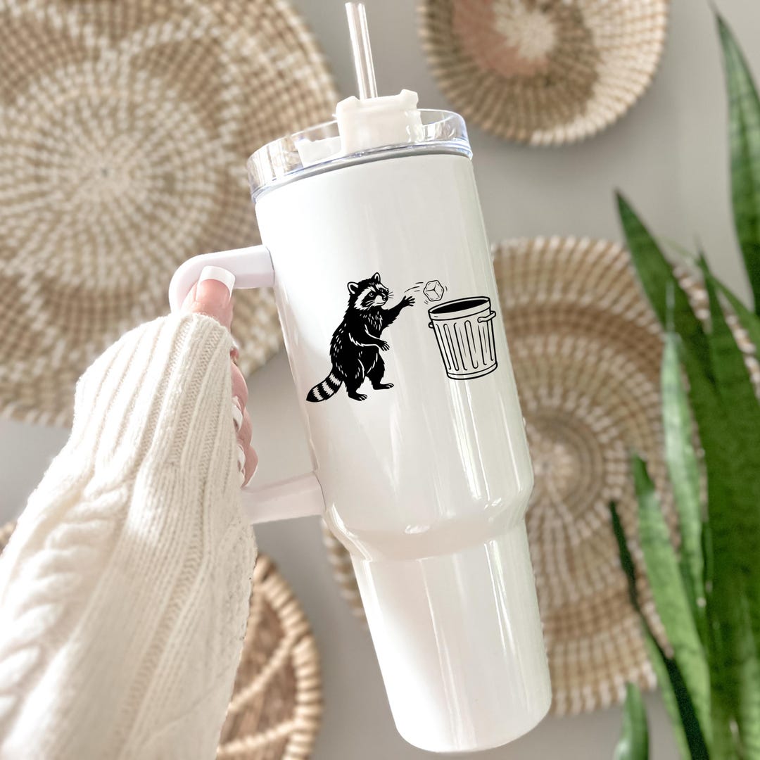 Subtle Anti ICE Raccoon Tumbler, Abolish ICE Tumbler, Anti Trump Gifts ...