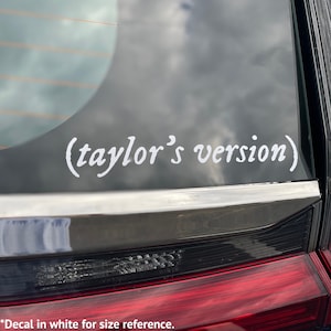 Your Version Vinyl Decal | 7&quot;