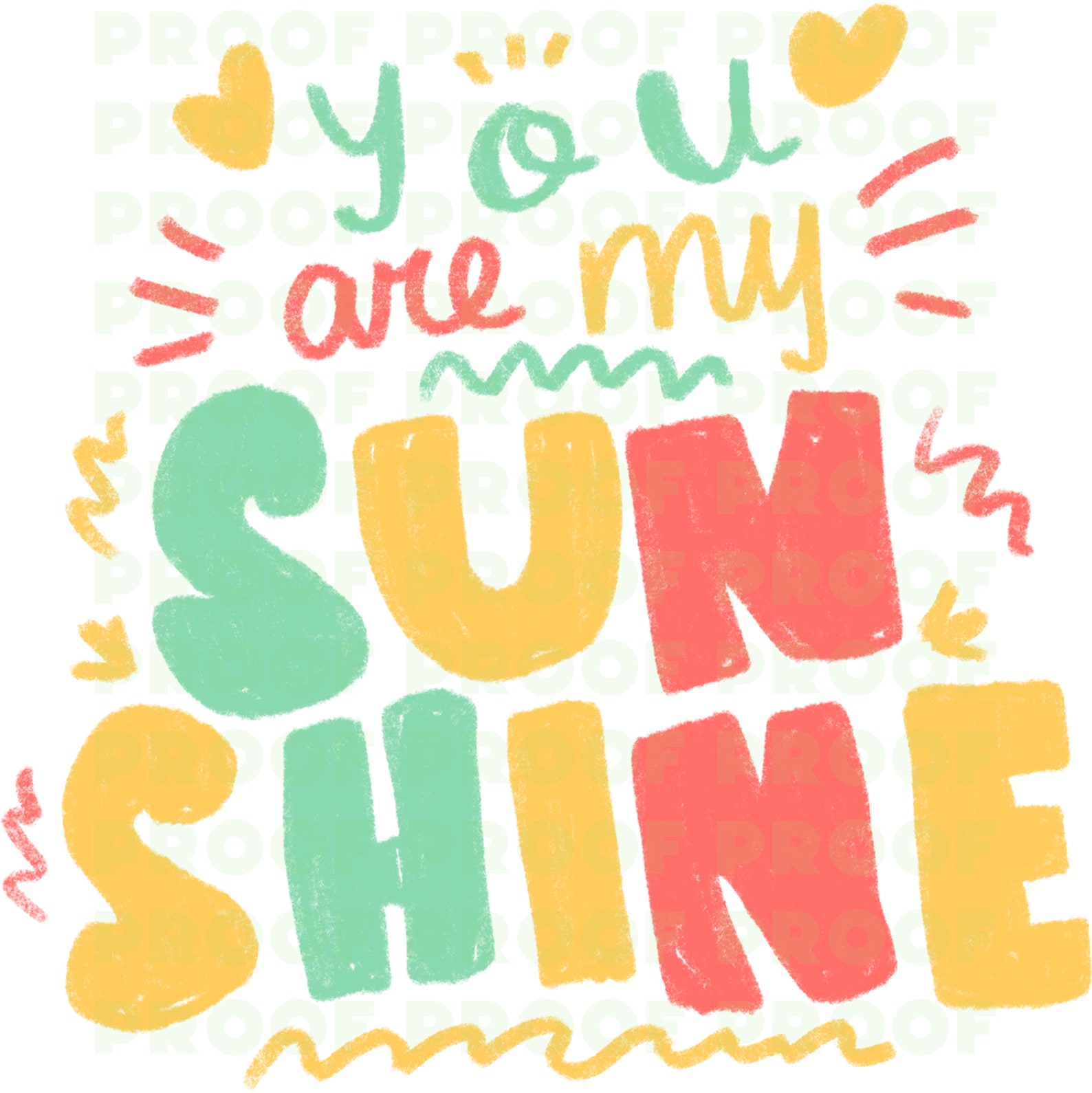 You Are My Sunshine Baby and Kids Print PNG Sublimation Etsy