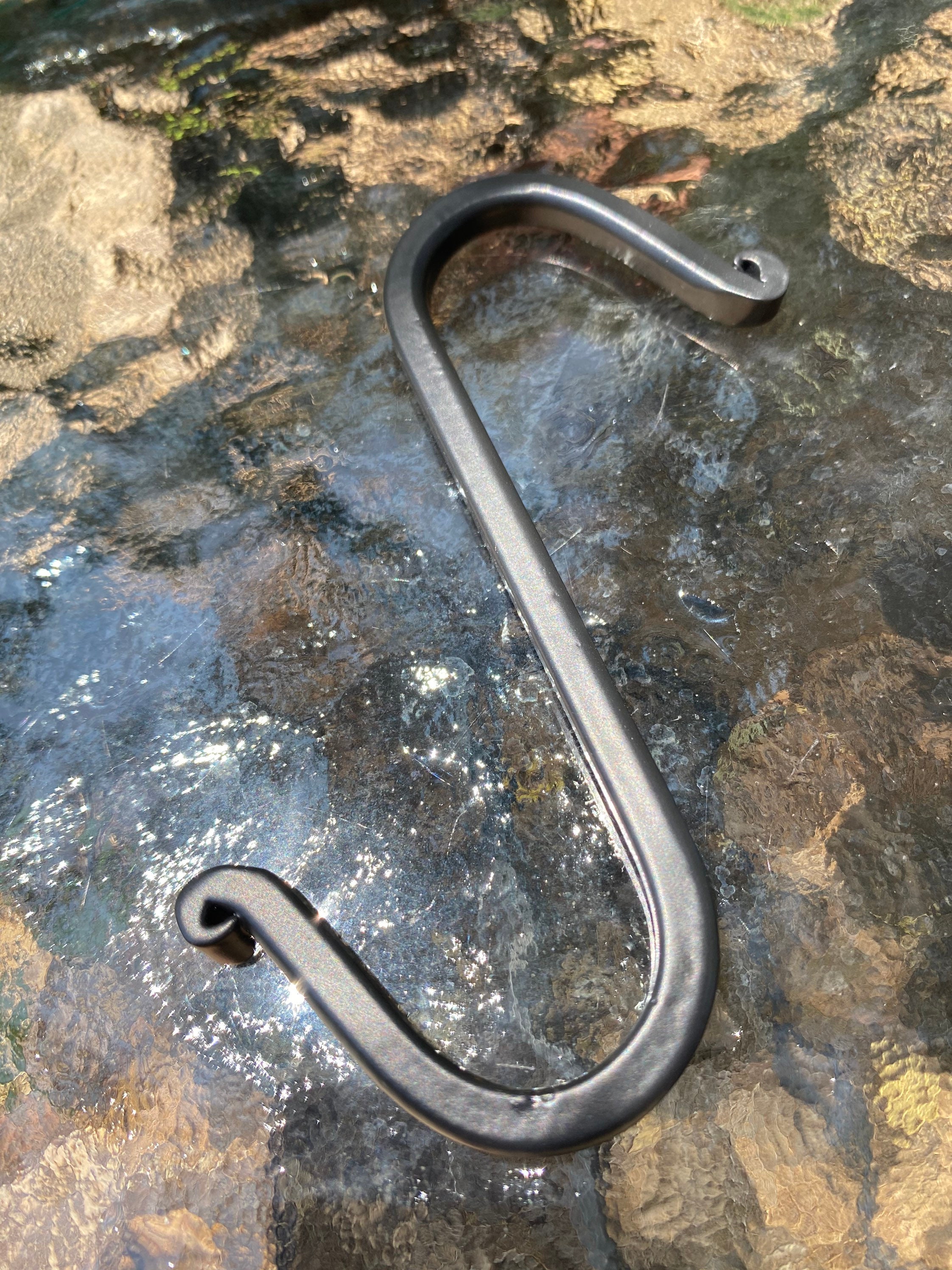 Metal S Hook Decorative S Hook Hanger Hanging Hook Hanging Etsy