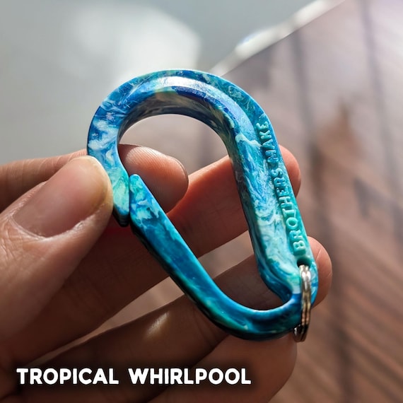 Carabiner Key Clip (4-pack) | EDC Gift | Keychain | 100% Recycled