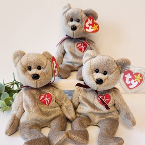 TY Beanie Baby, 1999 Signature Bear