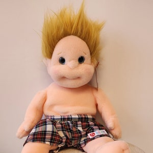 TY Beanie Kid “Chipper” the Boy Doll Plush (10 inch)