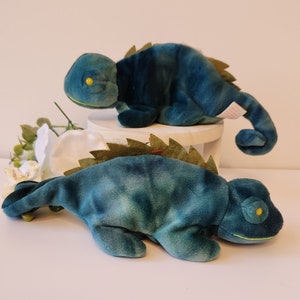 Iggy the Iguana ,  dark  Tyedye, Ty Beanie Babies /97