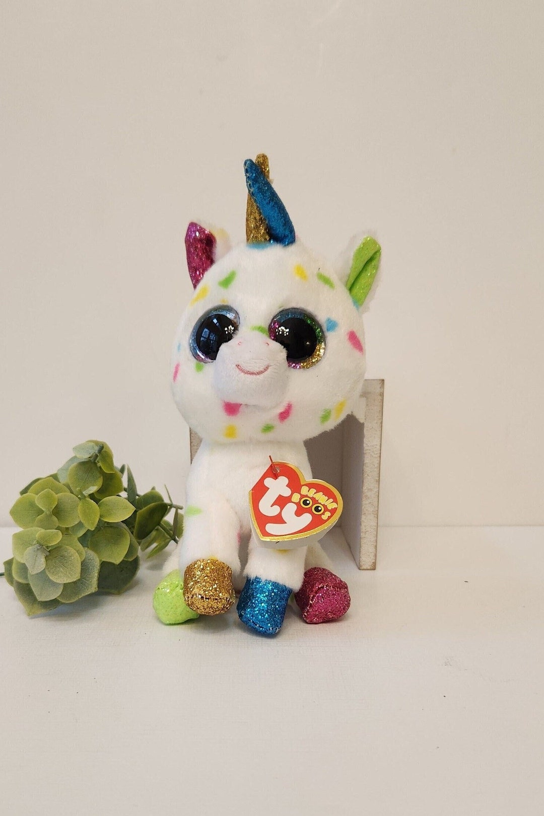 Buy Ty Beanie Boo 'harmonie' the Polka Dot Unicorn (6 Inch) Online