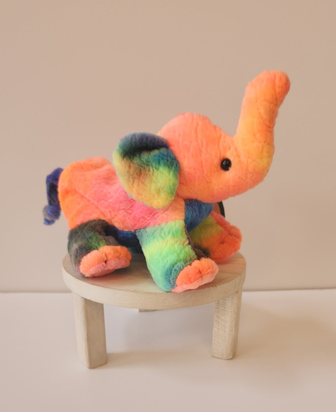 Avon Full O' Beans 'trumpet the Elephant Rainbow Neon Etsy