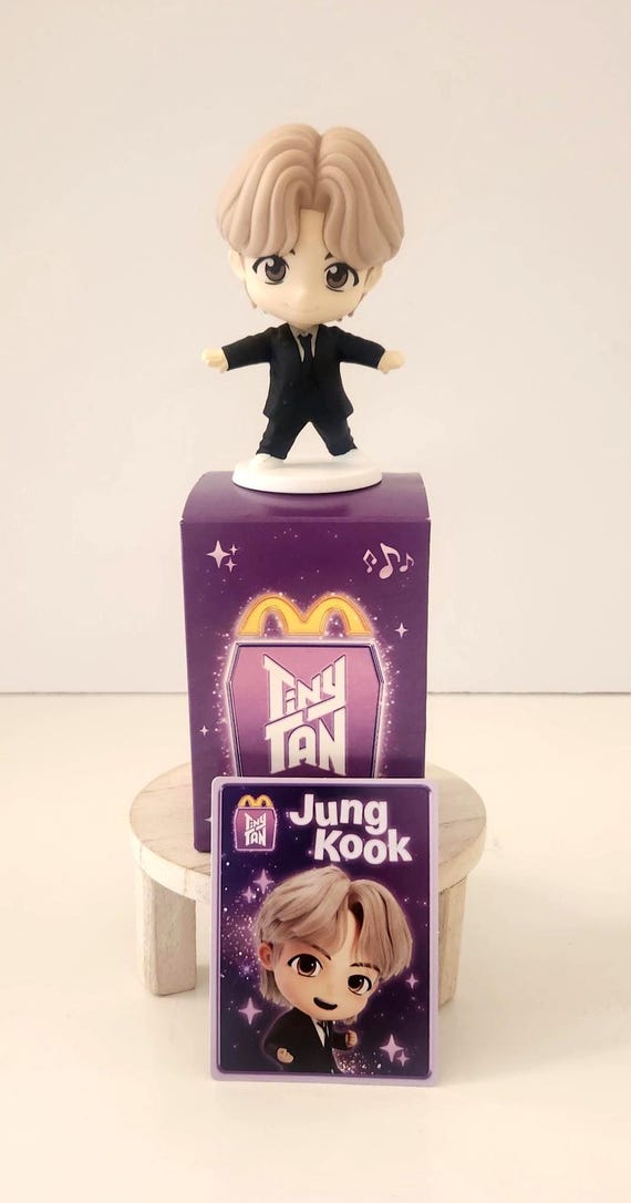 Tinytan Jung Kook Figure Suit Version | Mcdonald's BTS