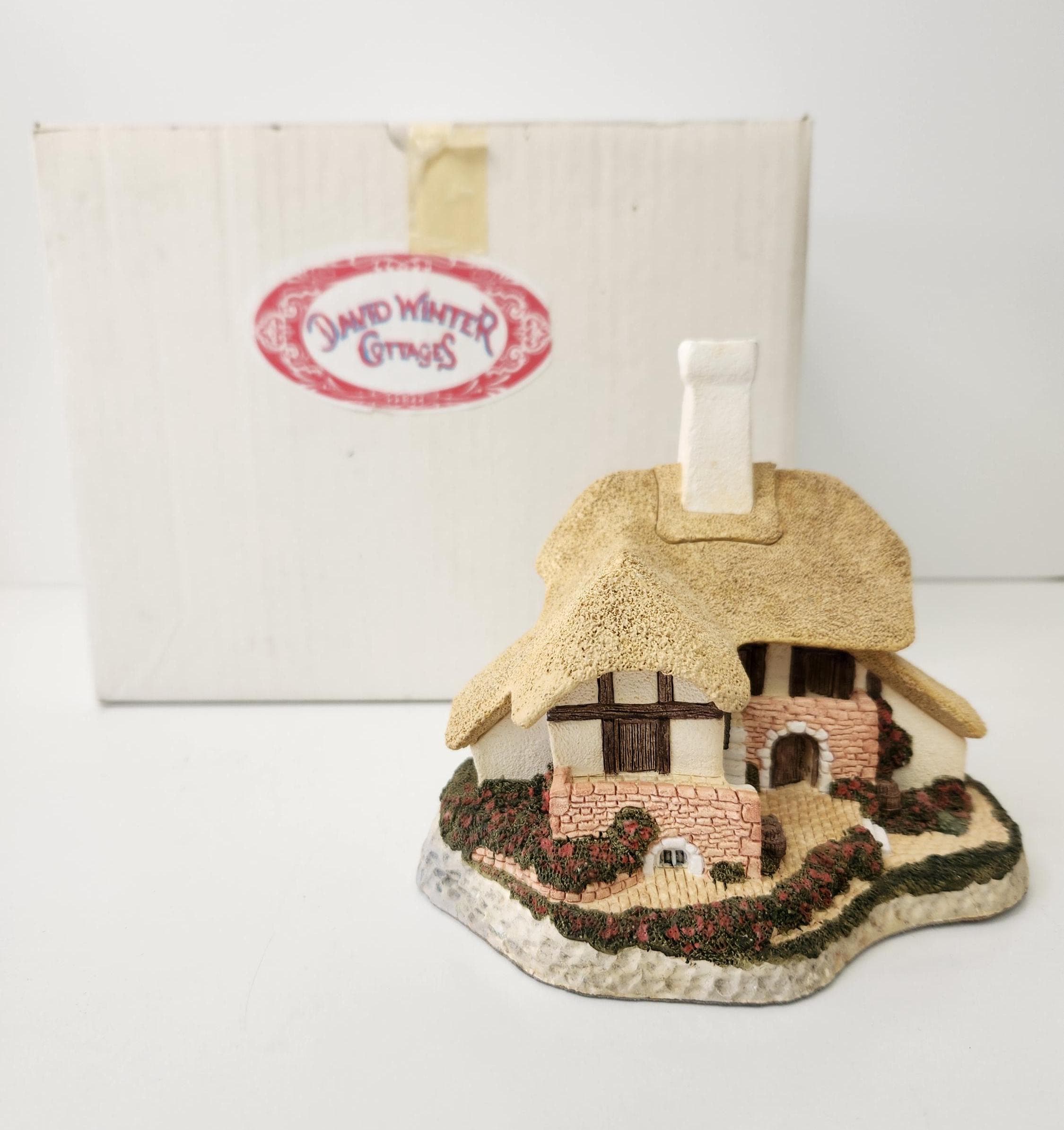 Vintage David Winter Cottages - Etsy