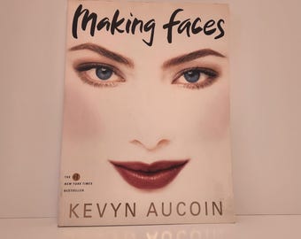 Kevyn Aucoin ‘Making Faces’ Makeup Tutorial Book • Famous Makeup Artist