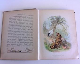 Joseph Jacobs, The Fables of Aesop, Done Into Pictures by Richard Heighway And Others