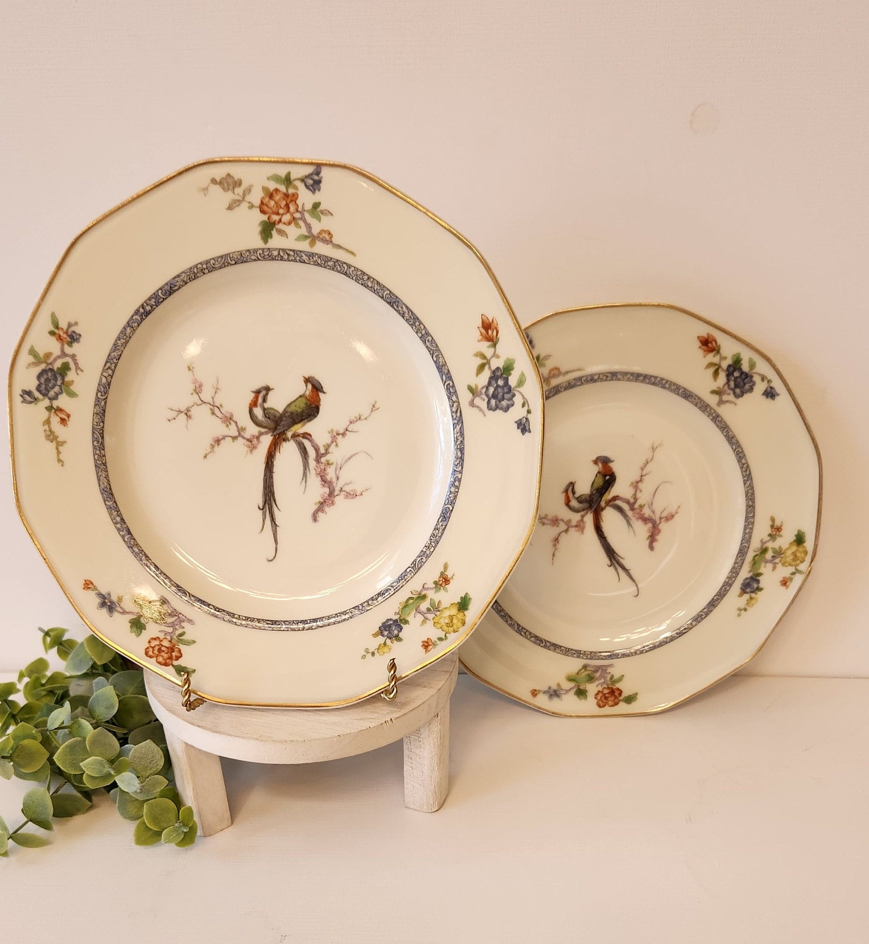 HAVILAND LIMOGES CHABLIS B&B プレート