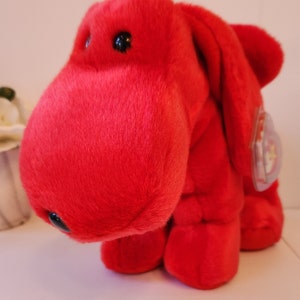 Beanie Buddy 1998 Rover red dog plush collectible vintage
