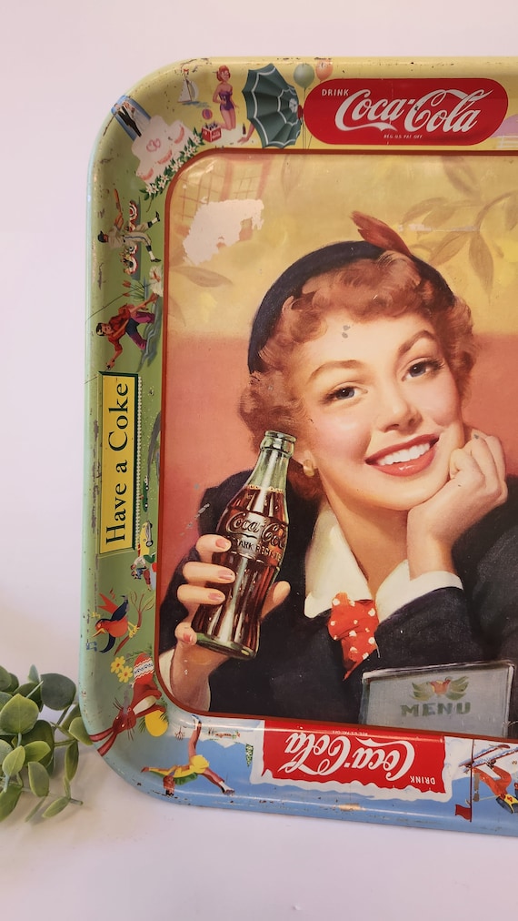 Vintage Coca-cola Tray 