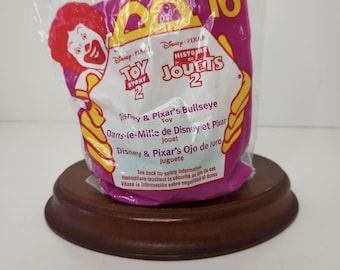 Vintage 1999 McDonald's Toy Story 2 Bullseye #16 - New Sealed in Original Packaging - Disney Pixar Collectible