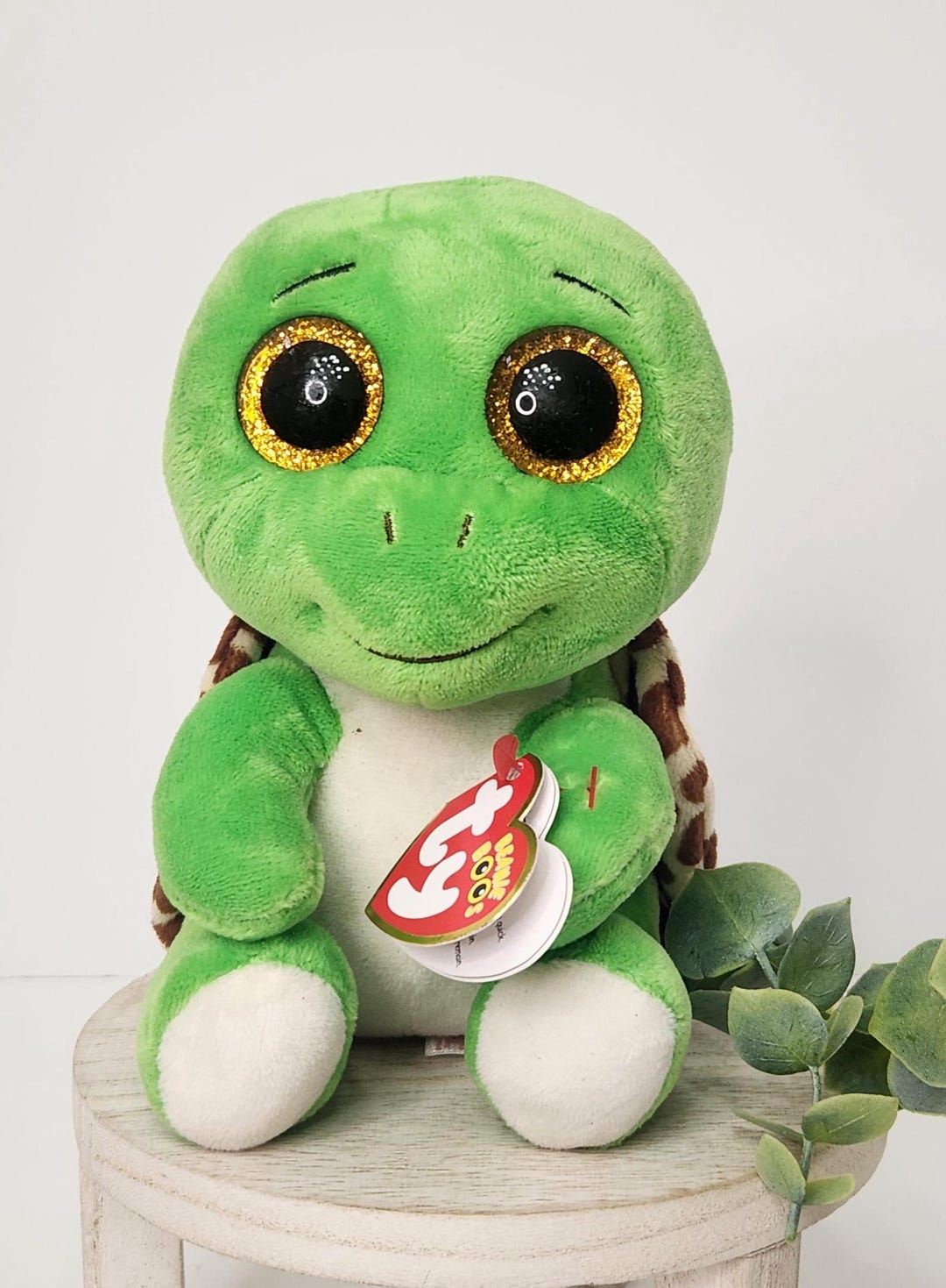 Ty Beanie Boo TURBO the Turtle 6-inch Collectible Plush - Colorful Blue ...