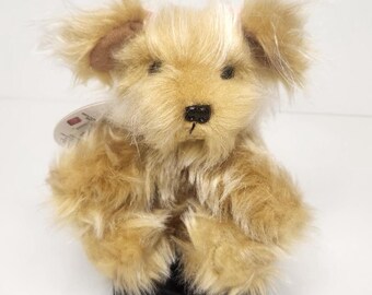 Vintage Russ Berrie Gildas Sparkle Yorkshire Terrier Dog Plush Gilda Radner Tribute Yorkie Stuffed Animal Original Hang Tag