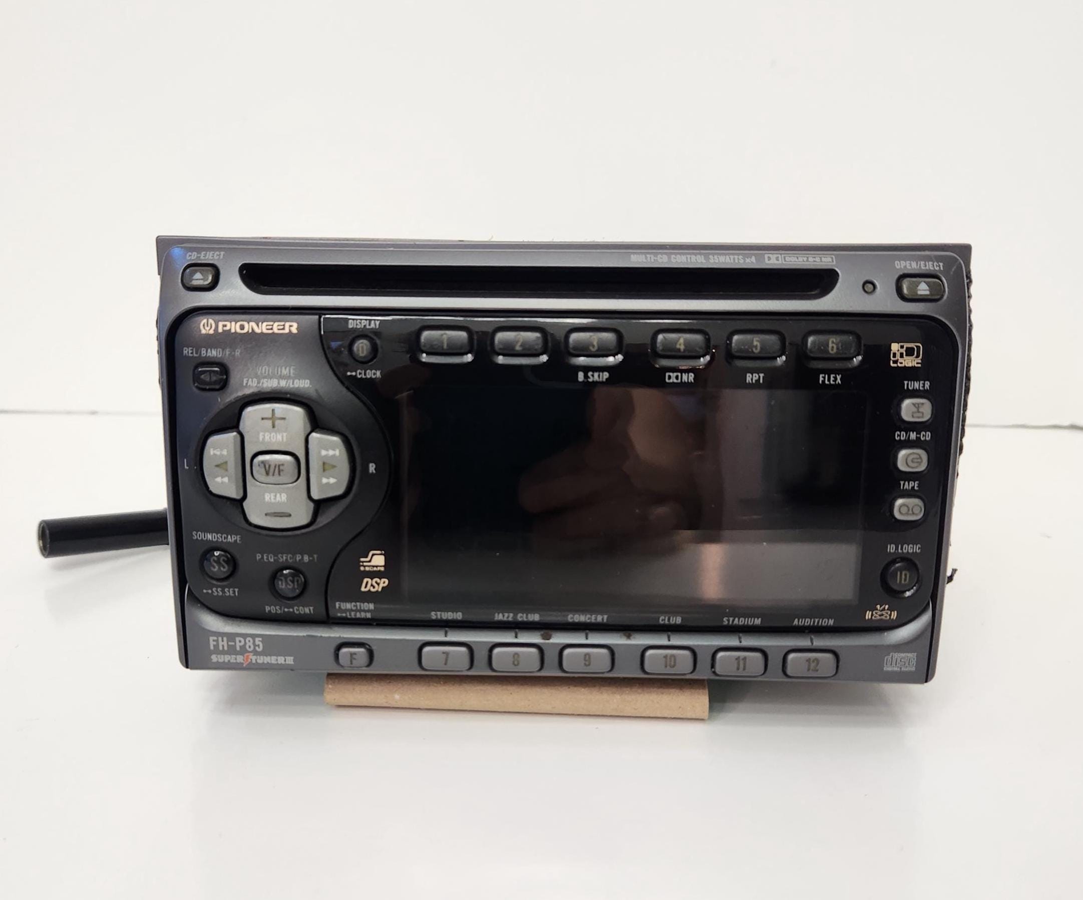 Vintage 1997 Pioneer FH-P85 Super Tuner III Dsp Double DIN Car
