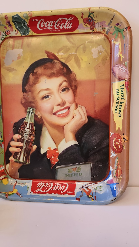 Vintage Coca-cola Tray 
